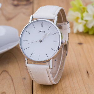 Lightweight Women’s Geneva Sport Watch Strap, PU Leather