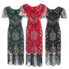 High-end sequin dress costume women