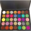 High-Sparkle 35-Color Glitter Powder Sequin Eyeshadow + Applicator High-Sparkle 35-Color Glitter Powder Sequin Eyeshadow + Applicator