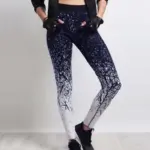 Yoga Pants Women Sports Clothing Chinese Style Printed Yoga leggings Fitness Yoga Running Tights Sport Pants Compression Tights