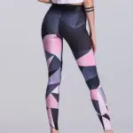 Sport Trousers Sport Pants Women Elastic Printed Yoga Pants Yoga Leggings Running Tights Sport Leggings Gym Clothes Fitness Yoga