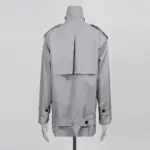 157811e6-a698-49a3-a39e-82008ad5ebde.webp Contrast Plaid Double-Breasted Cropped Trench Coat for Women