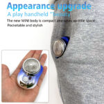 IPX7 Wet & Dry Cordless Mini Electric Shaver, USB Rechargeable