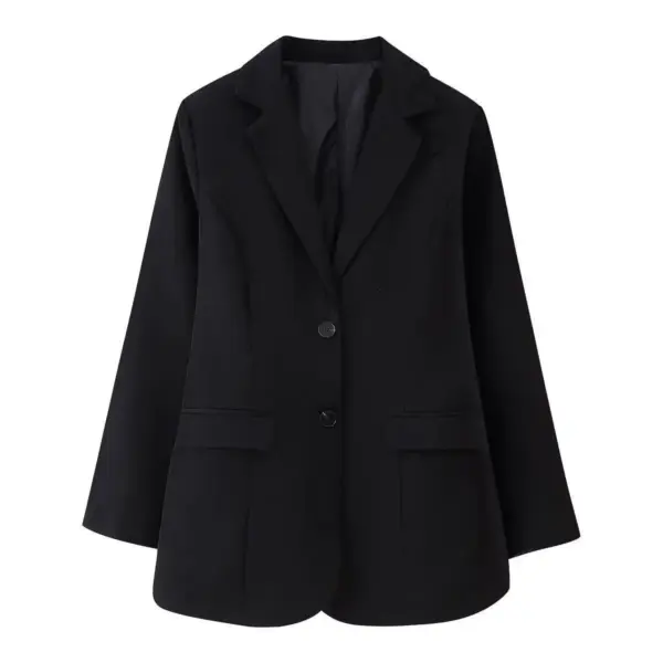 Tailored Warmth for Fall & Winter Women’s Blazer, V-Neck Tailored Warmth for Fall & Winter Women’s Blazer, V-Neck