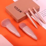 1612252947009.jpg Even Powder & Eyeshadow Blend 5-Piece Makeup Brush Set - Pink