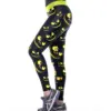 Streamlined Fit Black Women’s Hip Sports Leggings - S-XL