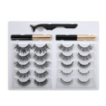1614767383371.jpg Thick 3 D Natural Magnetic False Eyelashes, Handmade Fiber A