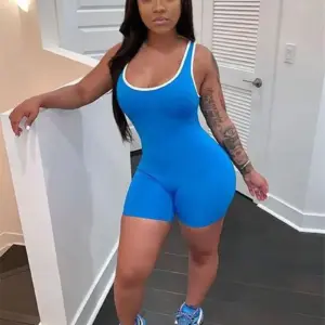 Women Sleeveless Tank Jumpsuit Rompers Playsuit Bodycon