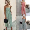 Off Shoulder Printed Romper Cotton Women Jumpsuit Off Shoulder Printed Romper Cotton Women Jumpsuit
