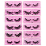 Thick Mink Fur False Eyelashes Set for Fuller Volume Lash Look