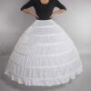 Creates a Fluffy Shape Wedding Petticoat with Steel Rings Creates a Fluffy Shape Wedding Petticoat with Steel Rings
