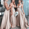 Women's Sense Suspenders Deep V Dress Bridesmaid Dress Women's Sense Suspenders Deep V Dress Bridesmaid Dress