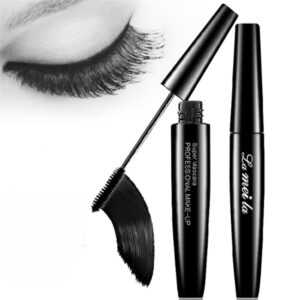 Smudge-Proof Waterproof Thick Black Mascara for Lashes