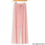 Cool Ice Silk Wide-Leg Slimming Casual Pants for Women