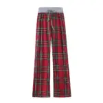 1623237641561.webp Leopard Print Drawstring Wide Leg Pants for Women