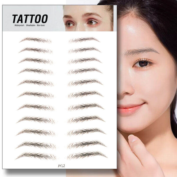 Waterproof 6D Eyebrow Tattoo Semi-Permanent Embroidery Natural Long Lasting Fake Eyebrow Waterproof 6D Eyebrow Tattoo Semi-Permanent Embroidery Natural Long Lasting Fake Eyebrow