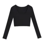 1674789134829.webp Short long sleeve T-shirt for women
