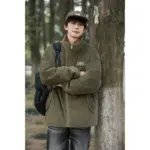 New Winter American-style Corduroy Cotton Coat With A Premium High-end Feel
