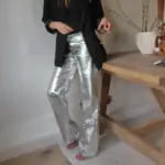 1721036954038046720.webp Waist Long Straight Pants For Women