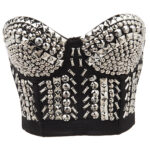 1727952134156193792-1.jpg Singer Dancer Costume Punk Sequin Bead Women Bra