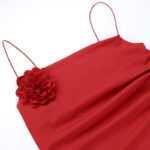 1729334285128830976.jpg European And American Elegant Slim Flower Sling Dress Women