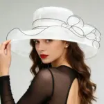 17486c8d-fc2e-41d1-b4a7-f9573b05b4de.webp Summer Sun Protection Womens Face-Slimming Breathable Mesh Hat