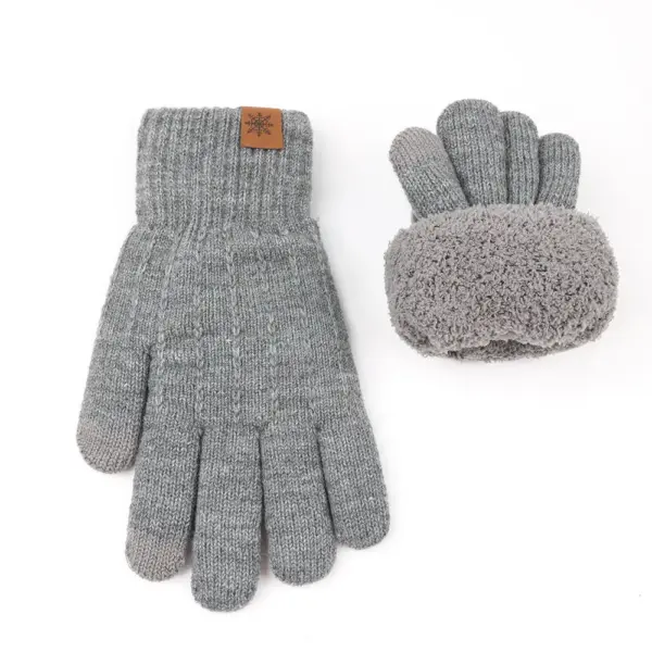 Windproof Cold Protection Fleece-Lined Outdoor Riding Gloves