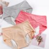 Leak-Proof Menstrual Underwear 5-Pack for Men, Nylon Mid-Rise