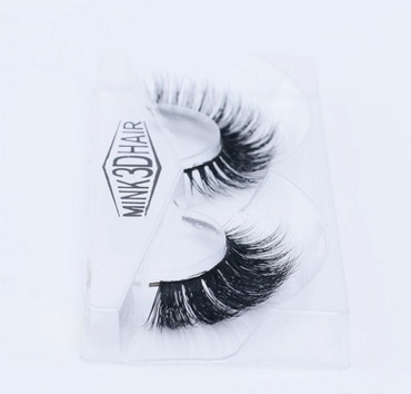 Long Tail Faux Mink Eye Lashes with 3 D Hair & Cotton Stem