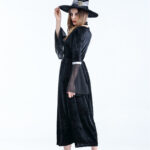 Scary Witch Sorceress Costume for Halloween, Polyester