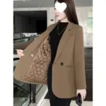 Thickened Coat Women's Casual Professional Blazer