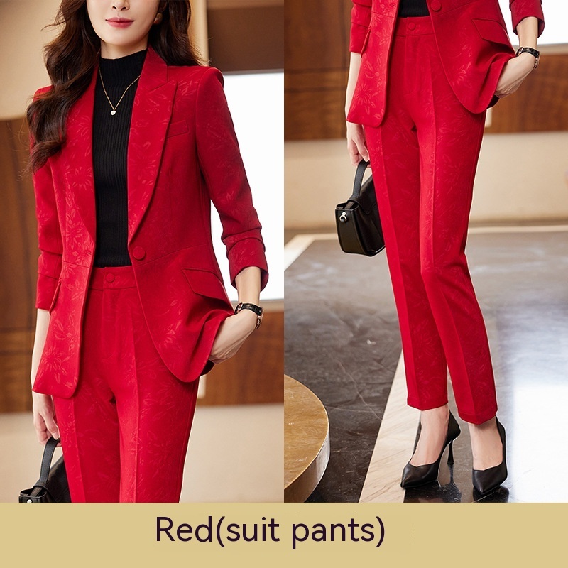 Suit Female Business Wear Host Formal Suit Work Clothes Suit Female Business Wear Host Formal Suit Work Clothes