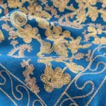 Cashew Flower Embroidered Scarf Shawl For Women