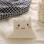 Breathable Cotton Mid-Waist Girls Briefs with Bow Design