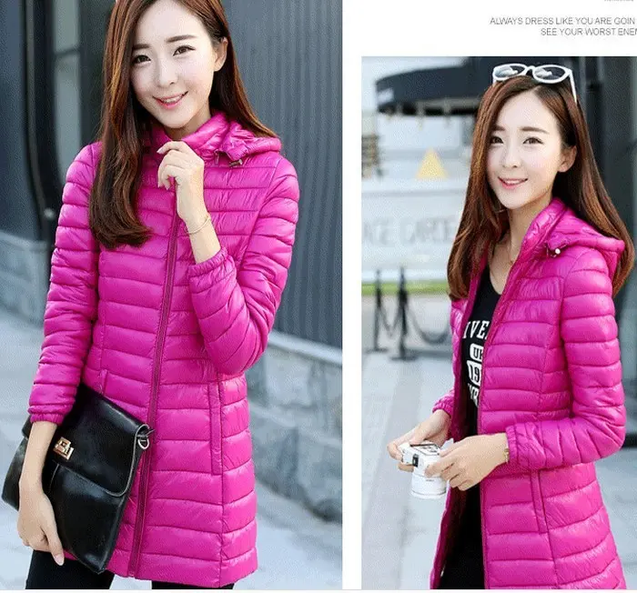 Warmth-Enhancing Slim Fit Cotton Padded Jacket for Women Warmth-Enhancing Slim Fit Cotton Padded Jacket for Women