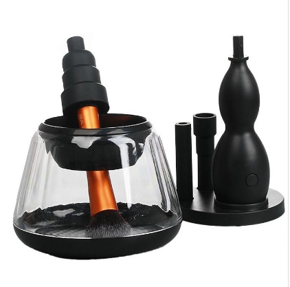 Electric Makeup Brush Cleaner Machine with 3 Unbreakable Cans Electric Makeup Brush Cleaner Machine with 3 Unbreakable Cans