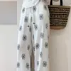 Airy Bohemian Linen Wide-Leg Pants for Women, Summer Fit Airy Bohemian Linen Wide-Leg Pants for Women, Summer Fit