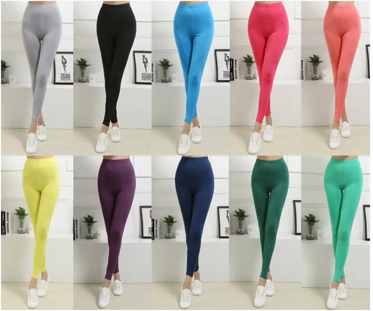 Modal Plus Size Leggings for Women - Soft Stretch
