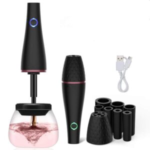 Electric Makeup Brush Cleaner for Fast Charging Black Body
