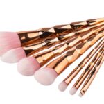 Smoother Foundation Application 7-Piece Diamond Makeup Brush Set