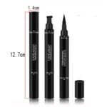 Waterproof 2-in-1 Double-Ended Seal Eyeliner in Black