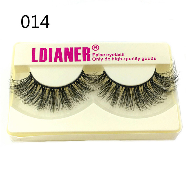 Wispy Fluffy Mink Hair False Eyelashes, 25 mm Flutter Wispy Fluffy Mink Hair False Eyelashes, 25 mm Flutter