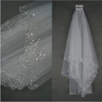 Light-Catching Beaded Sequin Mesh Wedding Dress