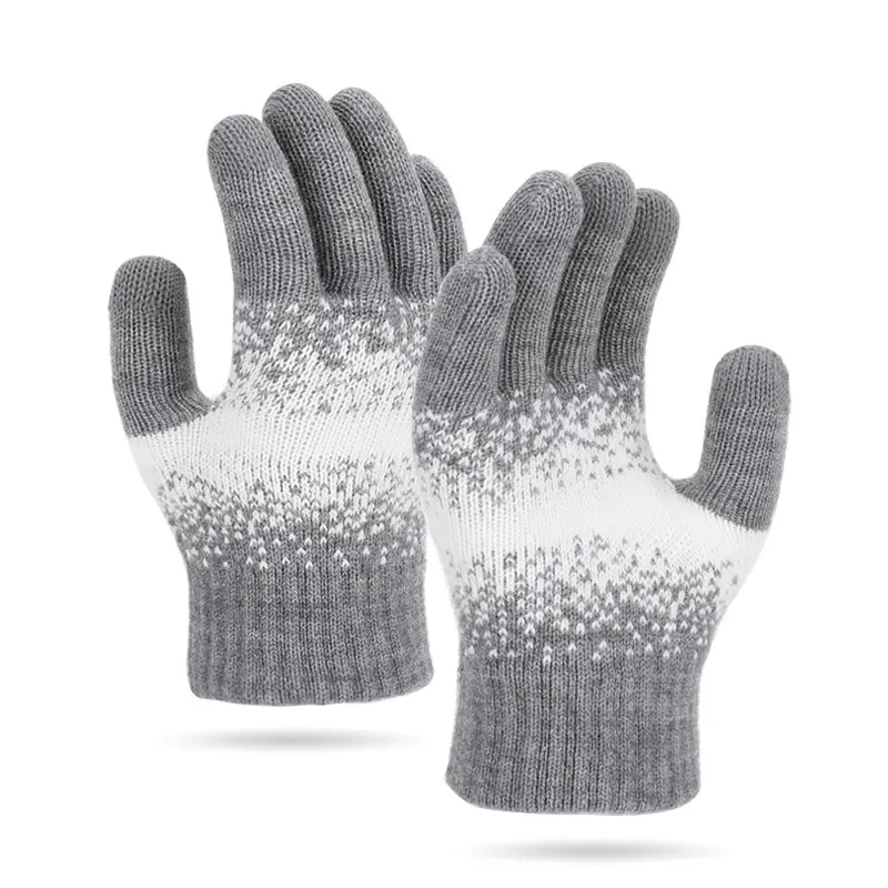 Warm & Windproof Women’s Knitted Wool Gloves for Winter Touchscreen Warm & Windproof Women’s Knitted Wool Gloves for Winter Touchscreen