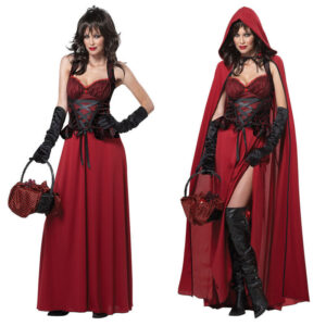 Halloween Costume Game Costume Set with Shawl, Skirt & Gloves