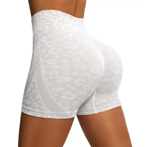Seamless Tight-fitting Three-quarter-length Cycling Shorts