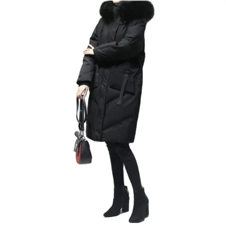 Warm Cotton-Padded Winter Coat for Curvy Women, M-6 XL