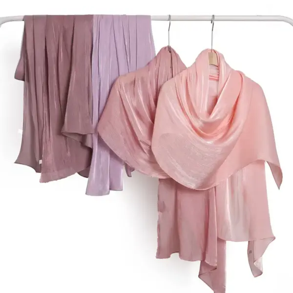 Women's Casual Solid-Color Soft And Lightweight Scarf Women's Casual Solid-Color Soft And Lightweight Scarf
