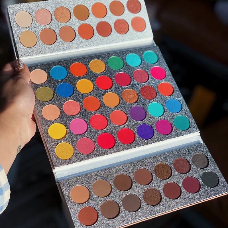 63-Color Glazed Eyeshadow Palette for Versatile Eye Looks 63-Color Glazed Eyeshadow Palette for Versatile Eye Looks