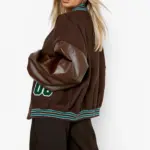 Brushed Thick Women’s Cotton Jacket for Cold Weather